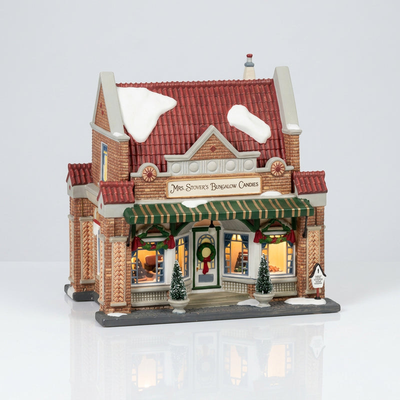 Department 56- Christmas in the City "Mrs. Stover's Bungalow Candies