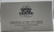 Load image into Gallery viewer, Department 56- Christmas in the City "Sutton Place Brownstones"