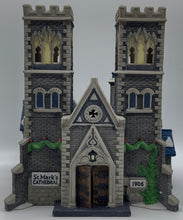 Load image into Gallery viewer, Dept 56- Christmas in the City "Cathedral Church of St. Mark"