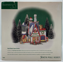Load image into Gallery viewer, Retired Department 56- North Pole "Real Plastic Snow Factory"