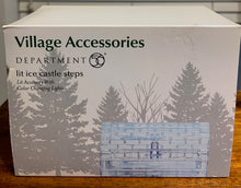 Load image into Gallery viewer, Dept 56- Village Accessories "Lit Ice Castle Steps"