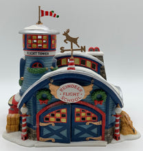 Load image into Gallery viewer, Dept 56- North Pole Village "Reindeer Flight School"
