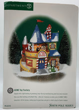 Load image into Gallery viewer, Retired Department 56- North Pole Village "ACME Toy Factory"