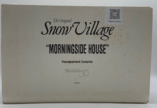 Load image into Gallery viewer, Retired Department 56- Snow Village "Morningside House"