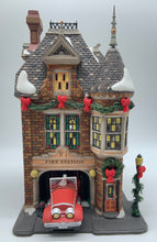 Load image into Gallery viewer, Dept 56- Main Street Memories Profiles "Fire Station No. 1"