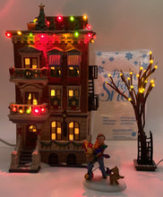 Load image into Gallery viewer, Dept 56- Christmas in the City "Parkside Holiday Brownstone"
