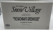 Load image into Gallery viewer, Dept 56- Snow Village "The Bachman's Greenhouse" signed