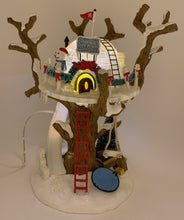Load image into Gallery viewer, Dept 56- North Pole Series "Frostbite Tree House Day Care" accessory