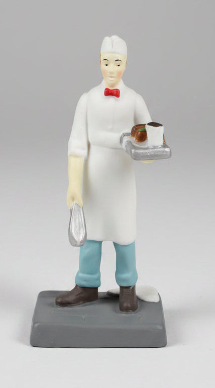 Dept 56- Christmas in the City "Hollie's Lunch with the Works" accessory - no box
