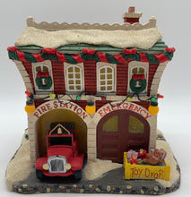 Load image into Gallery viewer, Dept 56- Twas the Night Before Christmas "Hoof & Ladder Fire Station"