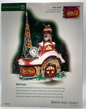 Load image into Gallery viewer, Retired Department 56- North Pole Series "KOLD Radio"