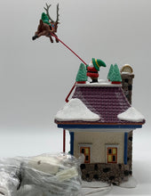 Load image into Gallery viewer, Department 56- North Pole "Santa's Reindeer Rides"