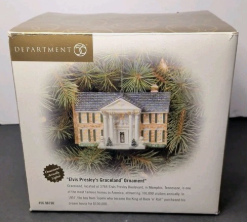 Dept 56- Snow Village "Elvis Presley's Graceland" Lighted Ornament