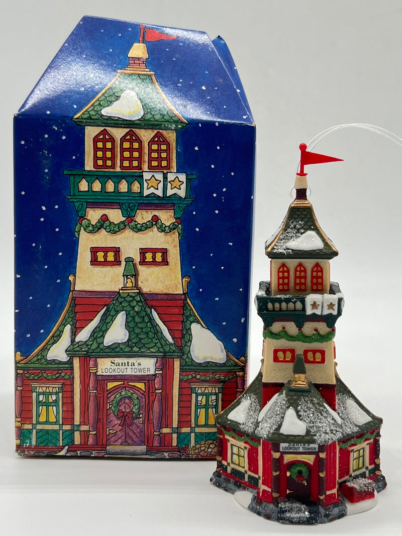 Dept 56- North Pole "Santa's Lookout Tower" ornament