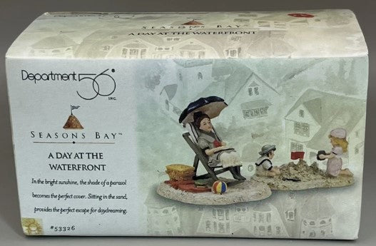 Dept 56- Seasons Bay "A Day at the Waterfront"