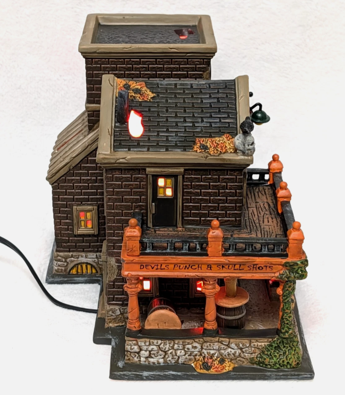 Department 56- SV Halloween "Harley Crow Bar"
