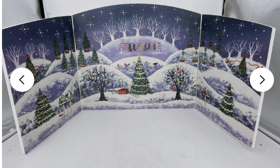 Dept 56- North Pole "North Pole Backdrop"