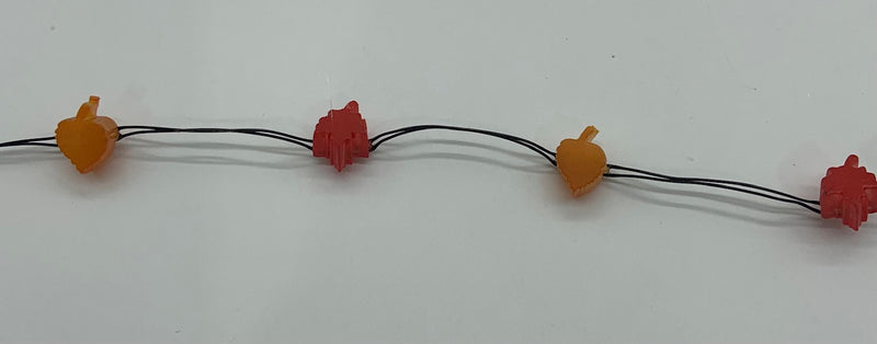 Dept 56- SV Halloween "String of Lit Autumn Leaves" accessory NEW