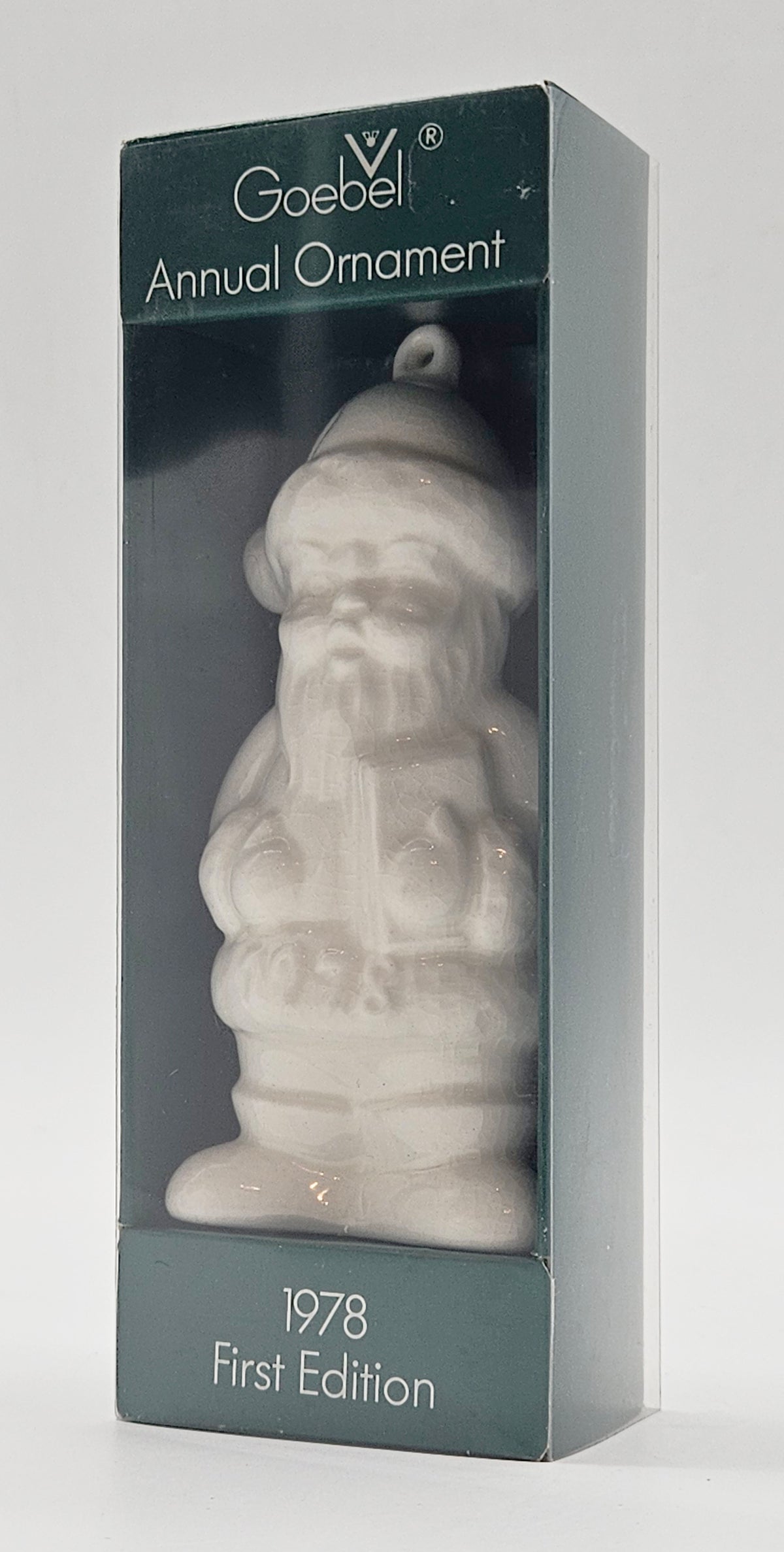 Goebel – “Annual Santa First Edition White” — with original box