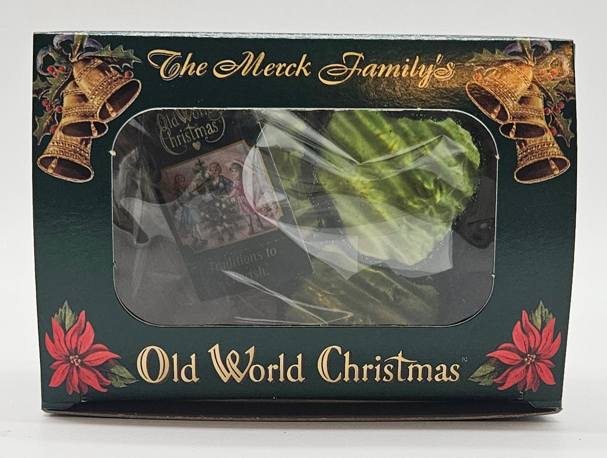 Old World Christmas Pickle Chips – box