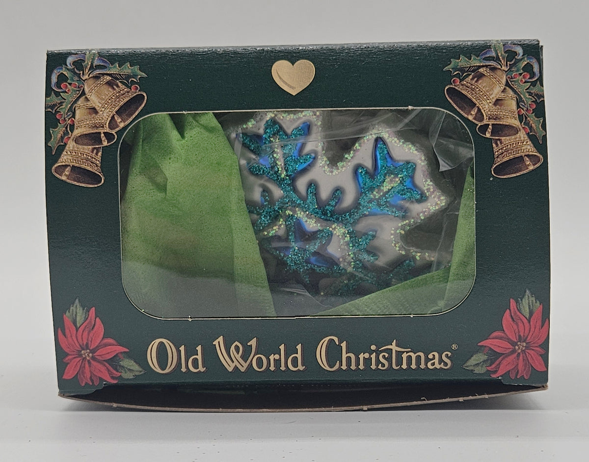 Old World Christmas Snowflake – Version 01 ornament #36076 – packaging photo