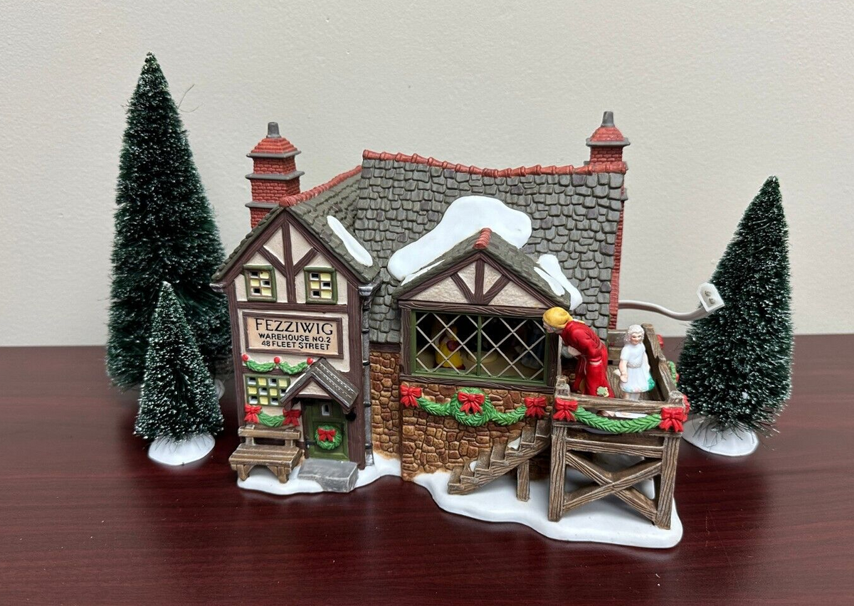 Dept 56- Dickens' Village "Fezziwig's Ballroom Animated Gift Set"