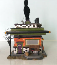 Load image into Gallery viewer, Dept 56 Snow Village Halloween Black Cat Diner