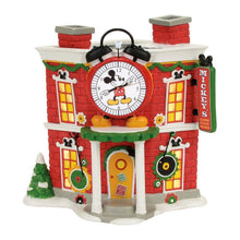 Load image into Gallery viewer, Dept 56- Disney "Mickey's Alarm Clock Shop"