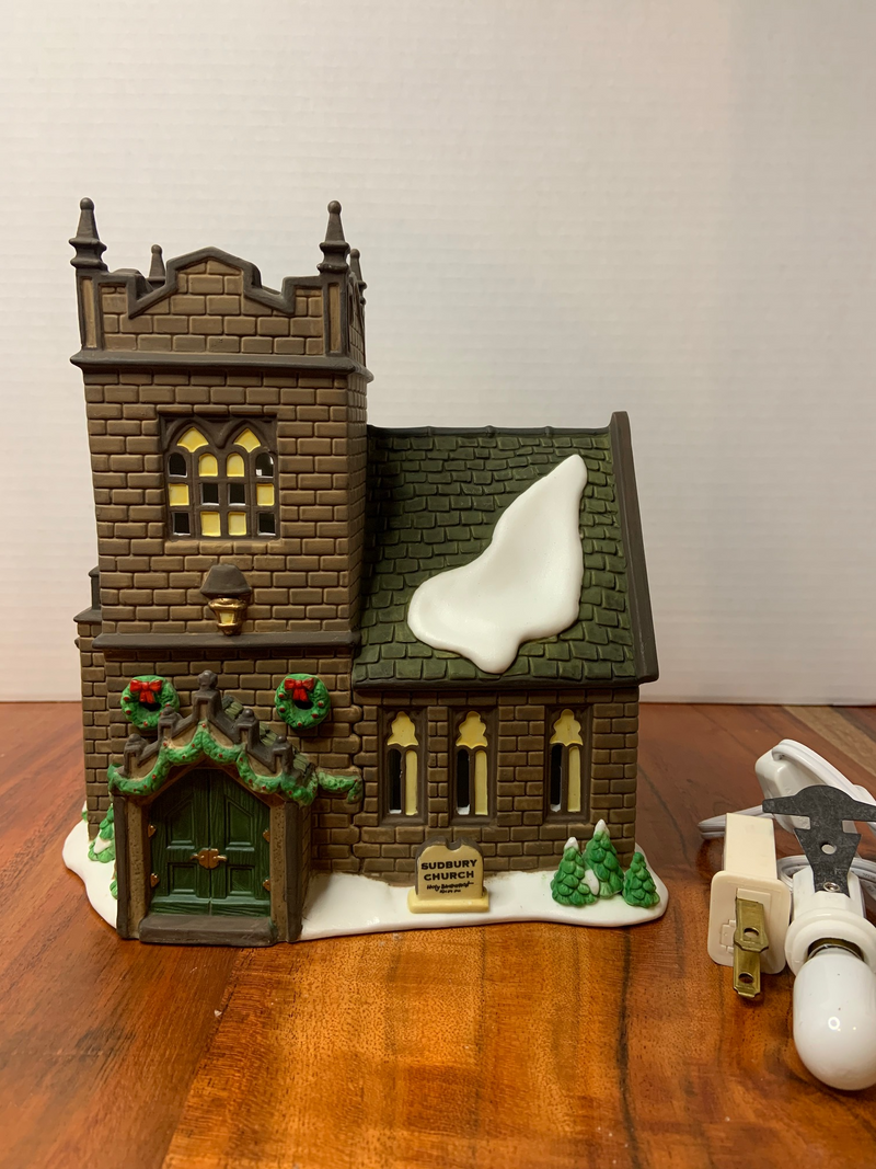 Department 56 Dickens' Village Sudbury Church