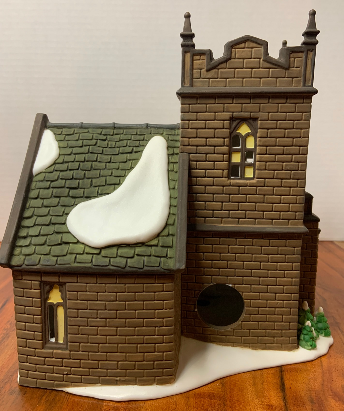 Dept 56 Sudbury Church back