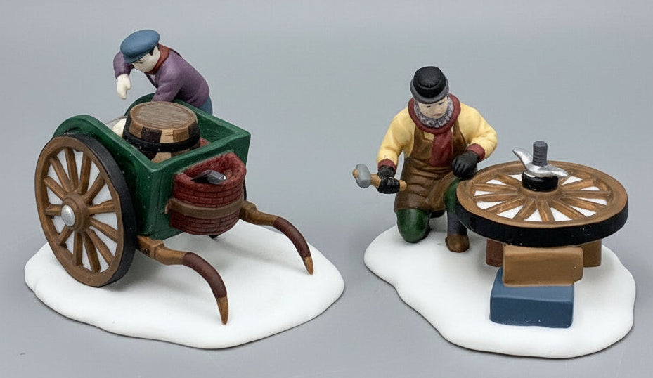 Dept 56- Dicken's Village "C. Bradford, Wheelwright & Son"