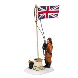 Dept 56- Dickens' Village "Dickens' Raising the Flag"