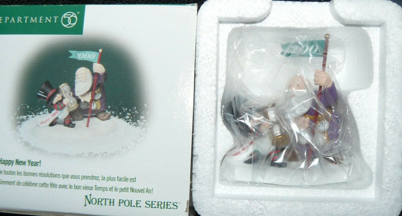 Dept 56- North Pole Village "Happy New Year"