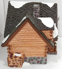 Load image into Gallery viewer, Dept 56 Snow Village Hunting Lodge side
