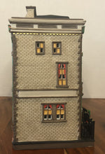 Load image into Gallery viewer, Dept 56- Dickens' Village "Mulberrie Court Brownstones" side