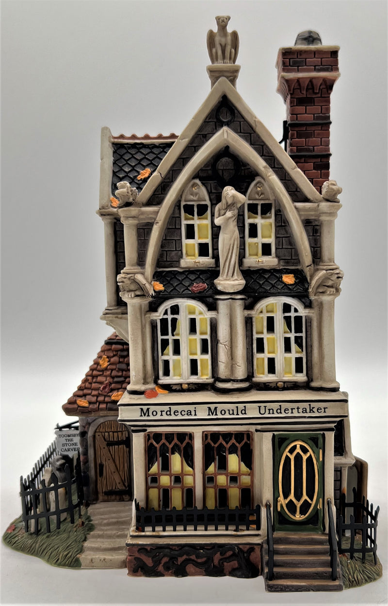 Dept 56- Dickens' Village "Mordecai Mould Undertaker"