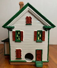 Load image into Gallery viewer, Dept 56- Snow Village "Peppermint Porch Day Care" back