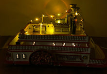Load image into Gallery viewer, Department 56- Snow Village "High Roller Riverboat Casino" lit