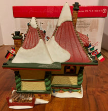 Load image into Gallery viewer, Department 56- North Pole "Santa's Visiting Center" Gift Set