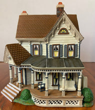 Load image into Gallery viewer, Dept 56- Literary Classics Series "The adventures of Tom Sawyer- Aunt Polly's House" side