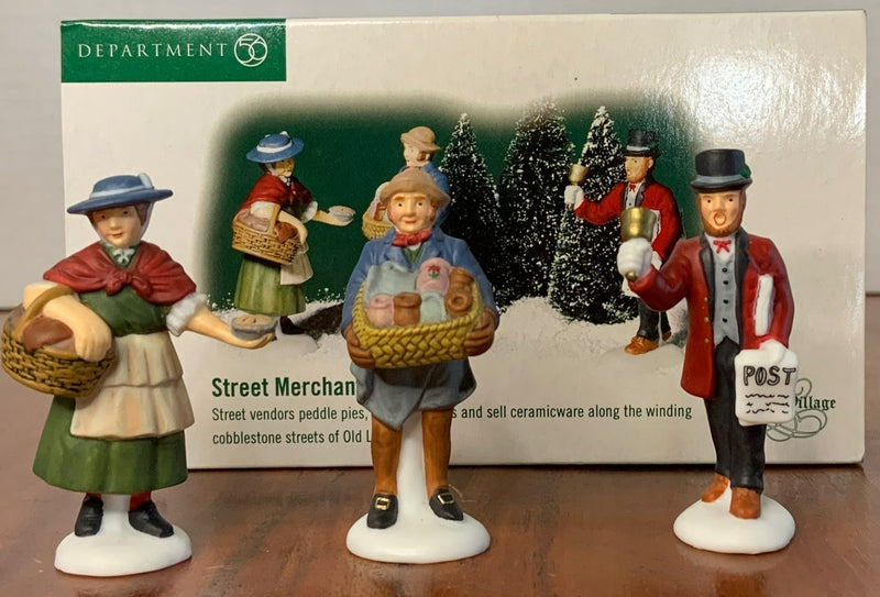 Dept 56- Dickens' Village "Street Merchants"