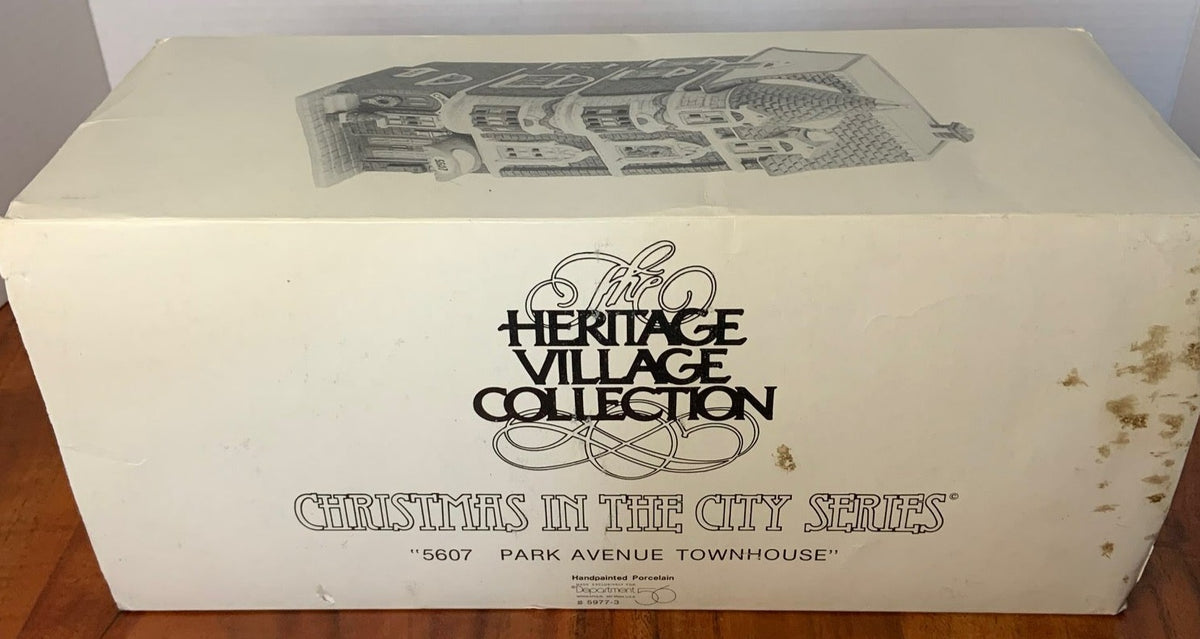 Dept 56- Christmas in the City "5607 Park Avenue Townhouse"