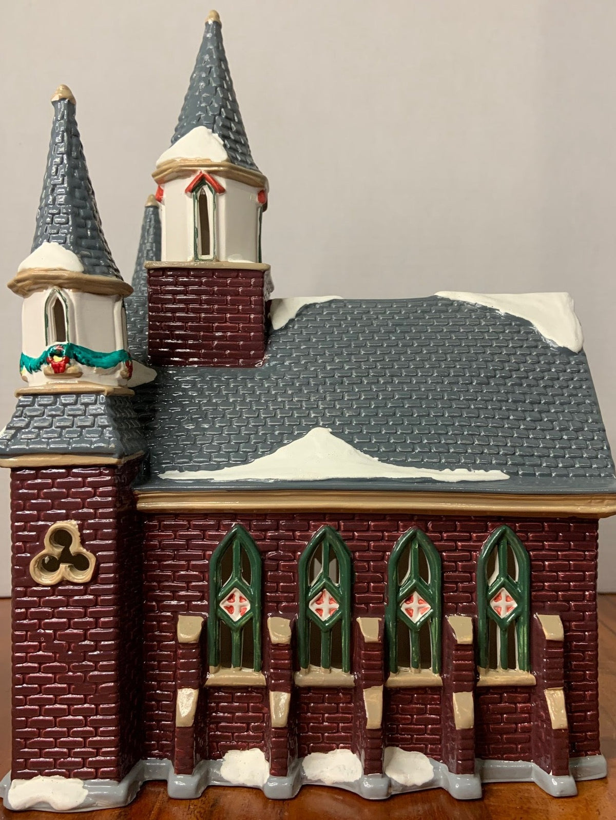 Dept 56. Snow Village "St. Lukes Church" Side