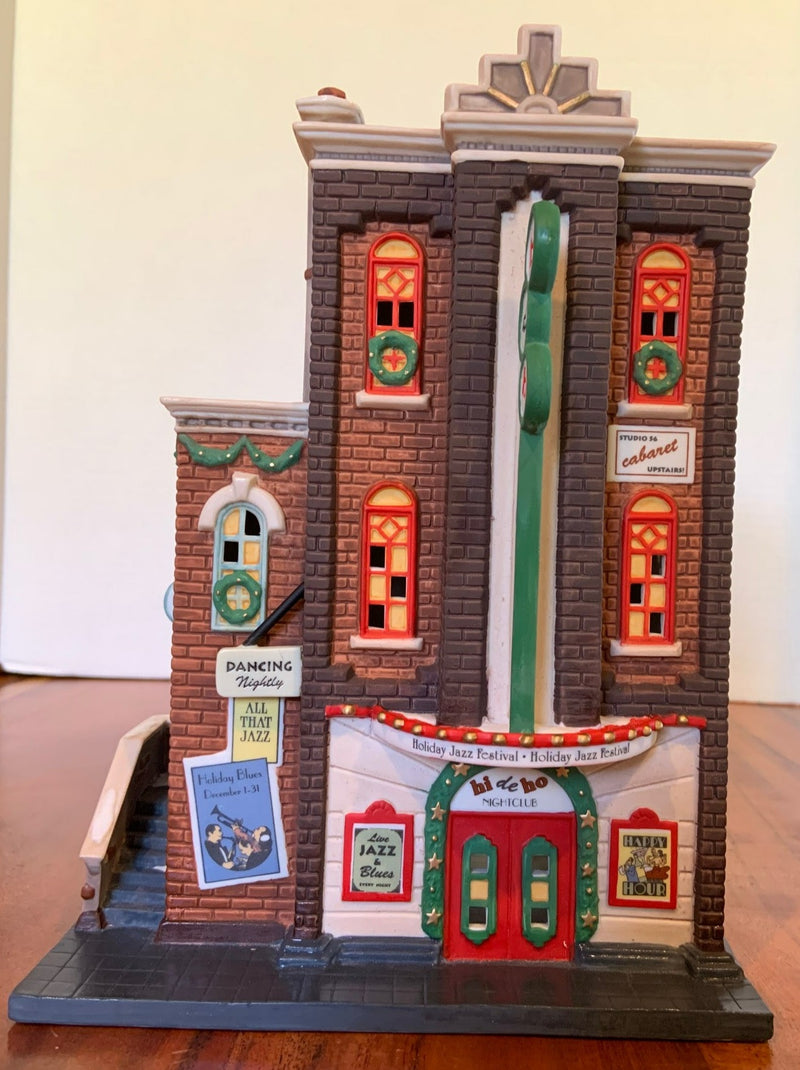 Dept 56- Christmas in the City "Hi-De-Ho Nightclub"