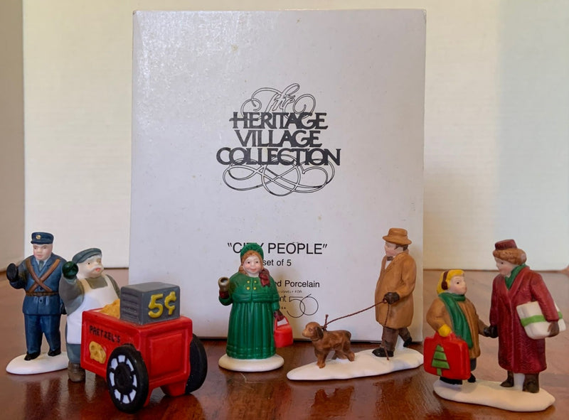 Dept 56- Christmas in the City "City People"