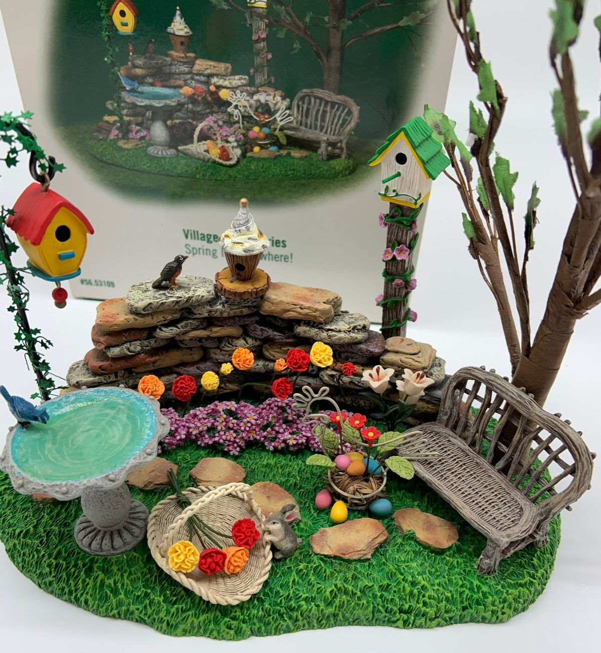 Dept 56- Village Accessories "Spring is Everywhere!"