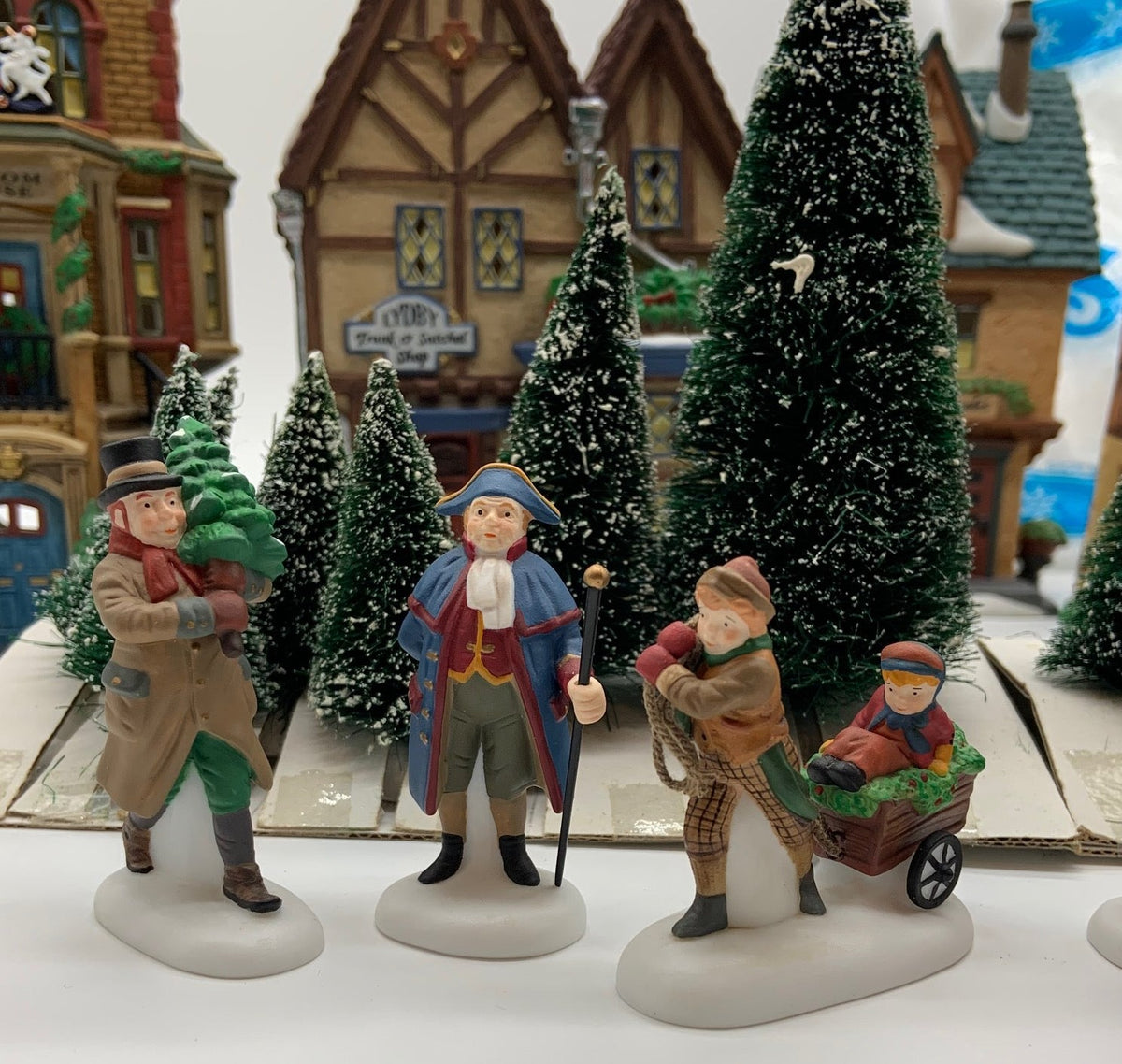 Retired Dept 56- Dickens' Village "Manchester Square"