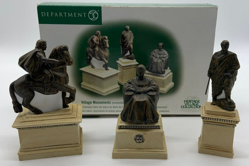 Dept 56- Heritage Village "Village Monuments"