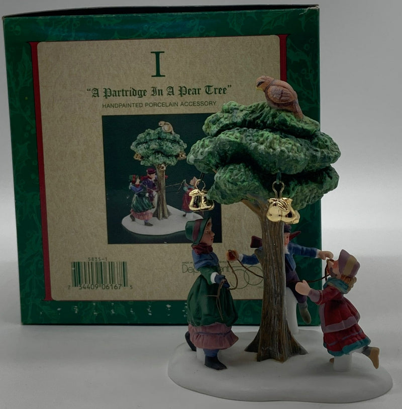 Dept 56- Dickens' Village "A Partridge in a Pear Tree"
