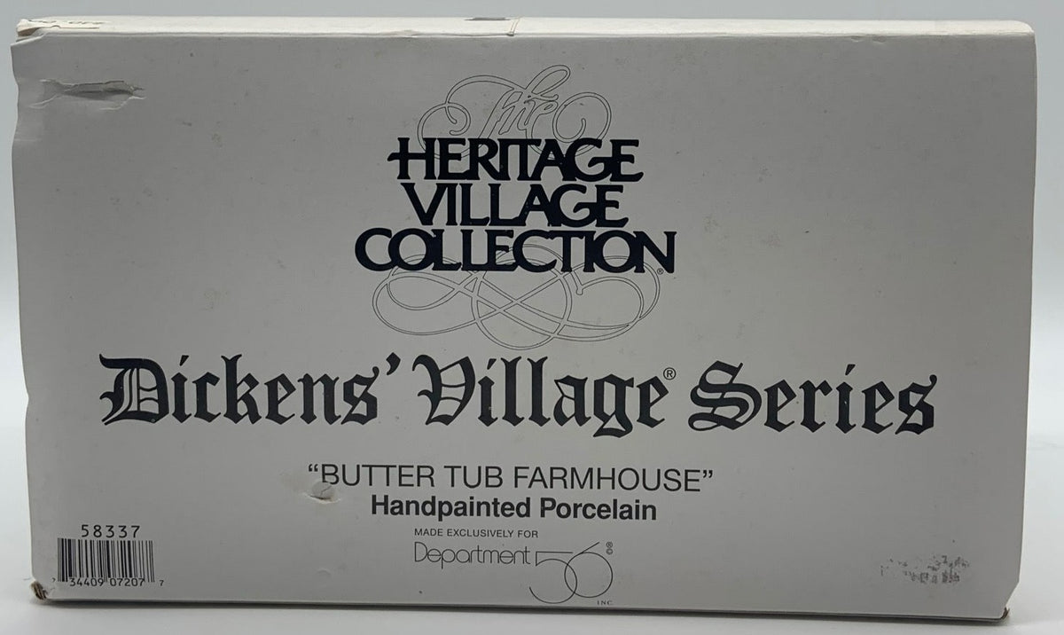 Department 56- Dickens' Village "Butter Tub Farmhouse"